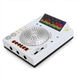 Portable DJ Mixer Turntable  Mini Speaker Charm Toy  