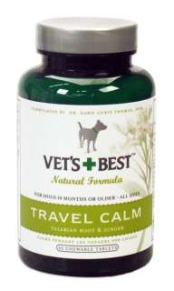 Vets Best Travel Calm For Dogs (40 chewable tablets)  