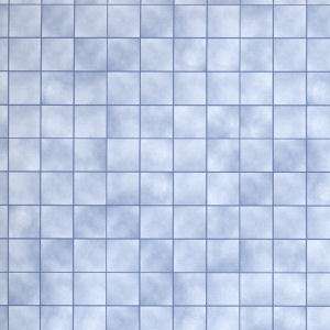 Doll House Floor paper Blue marble tiles (h17)  