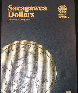 Whitman Folder   Sacagawea Dollars Starting 2000  