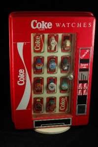   Coca Cola COKE Swatch Watch Display w/ 13 Watches, Double Sided  