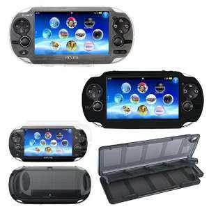   Protector + Hard Plastic 10 in 1 Game Card Case + Clear Plastic