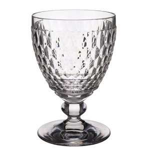 Villeroy & Boch Boston Clear Crystal Water Goblets, Set of 4  