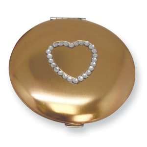  Gold tone Austrian Crystal Mirror Jewelry