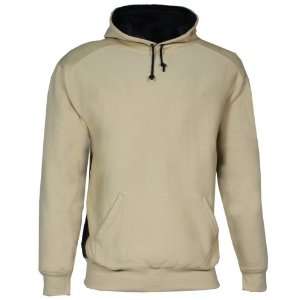  Custom Badger Colorblock Hood Fleece Pullovers VEGAS GOLD 