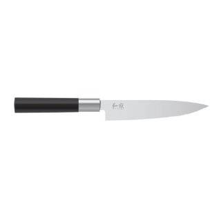 Kai Wasabi Black Utility Knife, 6 Inch