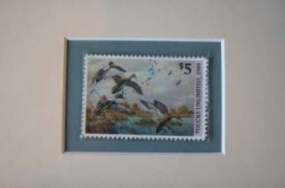 DUCKS UNLIMITED 1989 Harry Adamson 6th Annual Stamp Print  