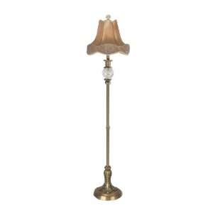  Dale Tiffany PF60317 St. Joseph Floor Lamp, Antique Brass 