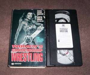 Womens Championship Wrestling (VHS) womens challenges 726697020458 
