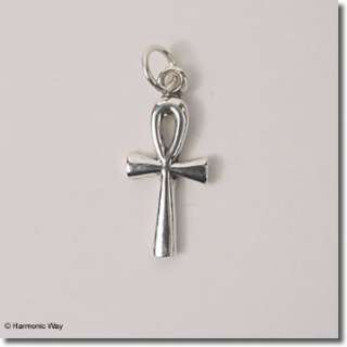 Sterling Silver EGYPTIAN ANKH Cross Egypt Charm Small  