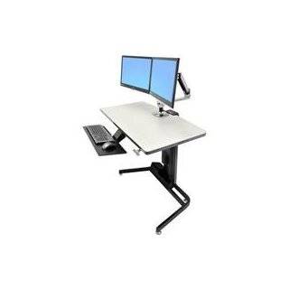 Ergotron WorkFit D Sit Stand Desk (24 219 200) by Ergotron