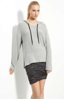 by Alexander Wang Hooded Cotton Poncho  
