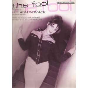  Sheet Music The Fool Lee Ann Womack 140 