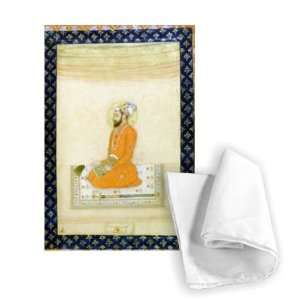  Aurangzeb at prayer, Mughal by Mansur   Tea Towel 100% 