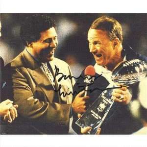  Barry Switzer Autographed Dallas Cowboys (Super Bowl 