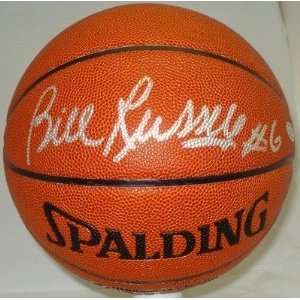  Bill Russell Signed Basketball   COA   Autographed 