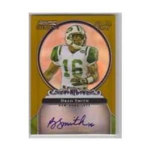  2006 Bowman Sterling Gold Rookie Autographs #BS Brad Smith 