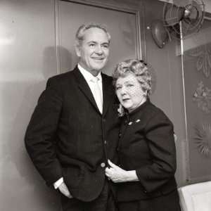  Mary Pickford with Buddy Rogers, May 1964 Photographic 