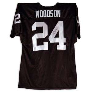  Charles Woodson Oakland Raiders Autographed Black Wilson 