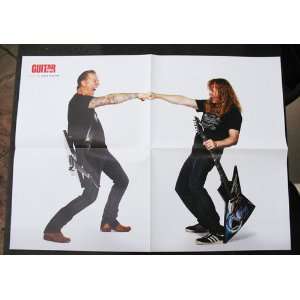 James Hetfield & Dave Mustaine Megadeth & Metallica Fist bump between 