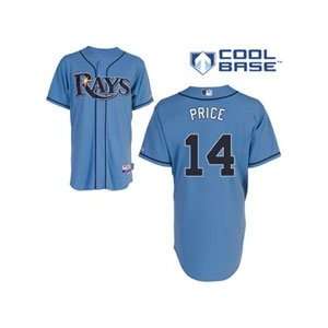  Tampa Bay Rays Authentic David Price Alternate 2 Cool Base 