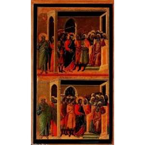  Hand Made Oil Reproduction   Duccio di Buoninsegna   24 x 