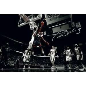 Signed Dwyane Wade Picture   Collage UDA LE 103   Autographed NBA 