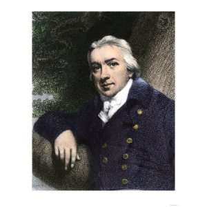 Edward Jenner, Who Discovered Vaccination in 1798 Premium Poster Print 