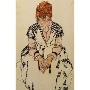  FRAMED oil paintings   Egon Schiele   24 x 36 inches   The 