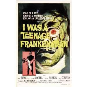  I Was a Teenage Frankenstein Movie Poster (27 x 40 Inches 