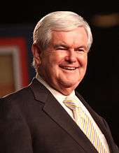 Gingrich at a political conference in Orlando, September 2011