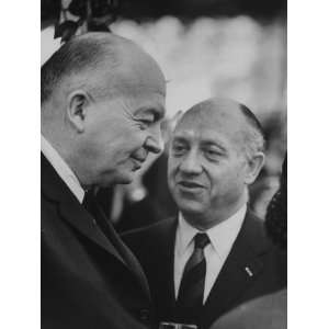  Harold E. Stassen with Jacob K. Javits at Time Magazine 