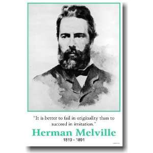 Herman Melville   Famous Person Classroom Poster