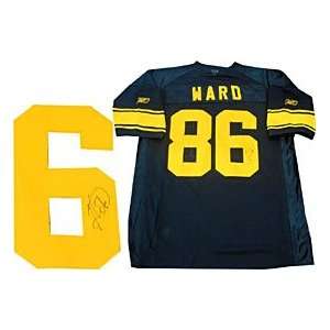 Hines Ward Autographed / Signed Authentic Throwback Pittsburgh 