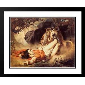   , Sir Lawrence 36x28 Framed and Double Matted The Death of Hippolytus