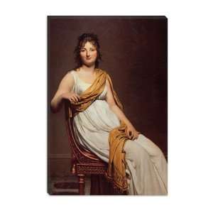  Madame Raymond De Verninac by Jacques louis David Canvas 