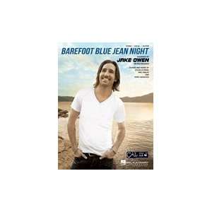   Jake Owen, BAREFOOT BLUE JEAN NIGHT Series Piano Vocal Artist Jake