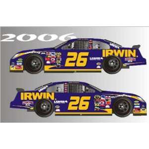  Jamie McMurray #26 Irwin Industrial Tools / 2006 Ford 