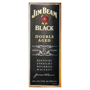 Jim Beam Bourbon Black 8 Year Old Double Aged 86@ 750ML