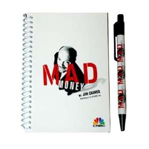  Mad Money w/ Jim Cramer Notebook and Pen Set Everything 