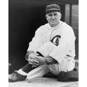 photo Joe McCarthy, manager of the Cubs, in a characteristic pose Joe 