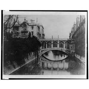   Bridge of sighs, St. Johns College, Cambridge,c1920