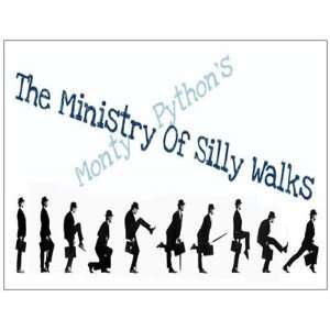   PYTHON   THE MINISTRY OF SILLY WALKS (John Cleese) 