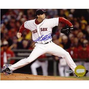  Josh Beckett Boston Red Sox   2007 WS Game 1   Autographed 