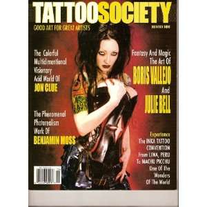   Artist/Boris Vallejo and Julie Bell, Issue #9) Tattoo Society Books