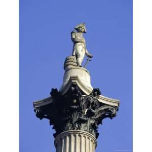  Statue of Admiral Lord Nelson, Nelsons Column, Trafalgar 