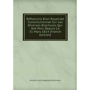   French Edition) Antoine Louis Hippolyte Duchesne  Books