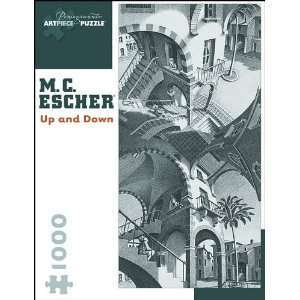  M. C. Escher Up and Down (Pomegranate Artpiece Puzzle 