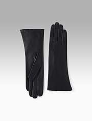    4 Button Silk Lined Nappa Gloves  