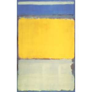 Mark Rothko 37W by 58H  Number 10 Super Resin Gloss 1 3/4 WOOD 